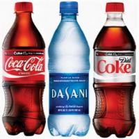 Bottled Drink · coca cola, diet coke, sprite, dr. pepper, dasani water