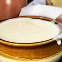 Cheese Dip · Creamy dip made from melted cheese.