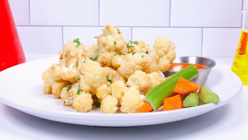 Cosmic Cauli · Not feeling the wing thing? Enjoy our battered and  fried cauliflower tossed with any of our sauces instead.