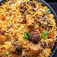 Mutton Lamb · Biryani is a spiced mix of meat and rice, traditionally cooked over an open fire in a leathe...