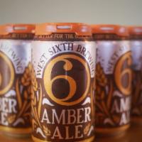 West Sixth Amber Ale · 12 oz 6 pack cans. Amber Ale · 5.5% · Lexington, KY. A malt forward, but balanced American A...