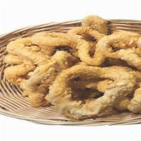 Fried Calamary · Choose Side Sauce for Soy Garlic, Spicy, Curry or Red Hot Pepper