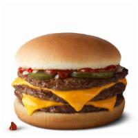 Triple Cheeseburger · (540 Cal.)