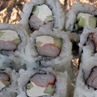 3C Roll · Crab, cucumber and cream cheese.