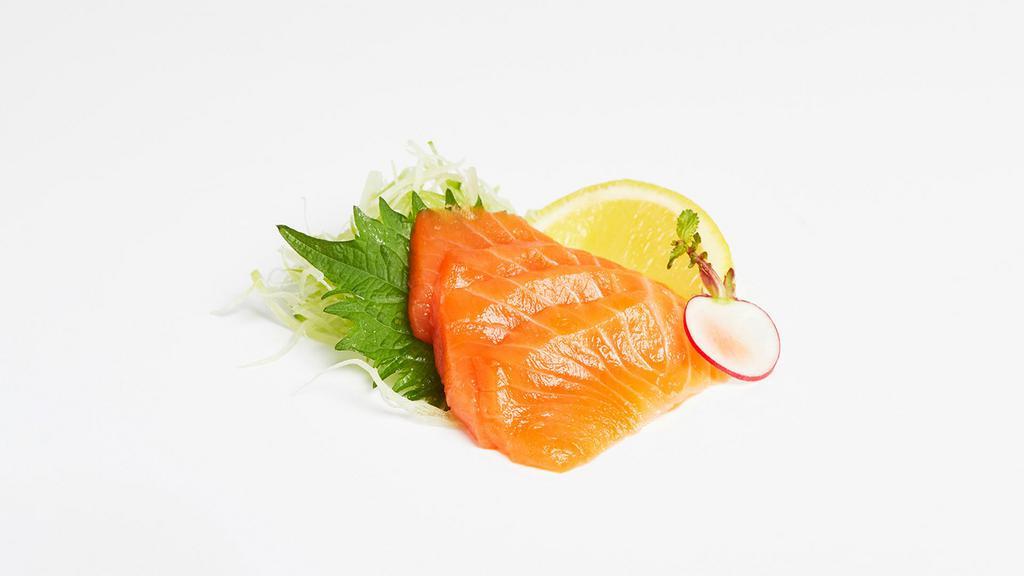 Salmon Sashimi · Salmon sashimi- 3 pieces