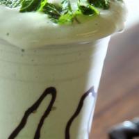 Mint Chocolate Chip · Contains peanuts or tree nuts.  Vanilla, mint chocolate, pistachio pudding