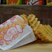 Waffle Fries · Tasty Seasoned Salt Flavor