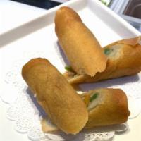 Spring Roll · Only vegetables Two pieces in each order.