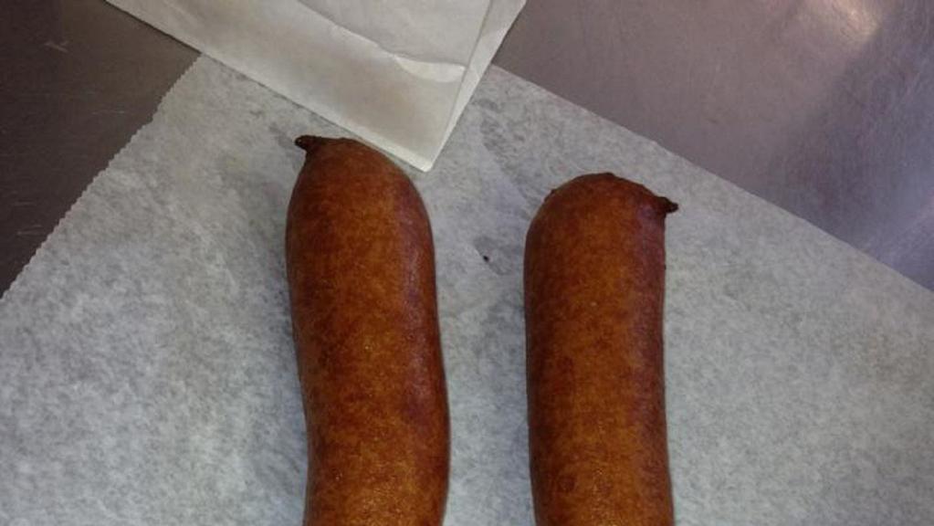 10 Foot-Long Corndogs · COMES WITH MUSTARD
