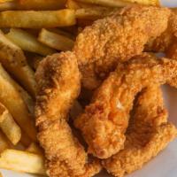 Fried Chicken Tenders & Fries · 