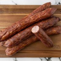 Andouille · One Stick. Approximately 1.5 lbs. 
Our signature product is a type of smoked sausage in whic...
