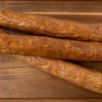 Chicken Andouille · One Stick. Approximately 1.5 lbs. 
Our signature product is a type of smoked sausage in whic...