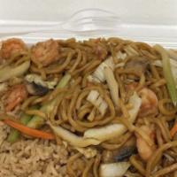 Pad Thai · Hot and spicy. Choice of chicken, beef or shrimp.