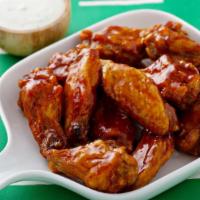 Golden Glaze Wings · Delicious wings sprinkled with special seasonings, tossed in golden glaze sauce, and baked t...