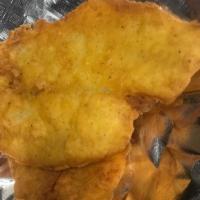 Fried Fish · Crispy fried white filet fish.