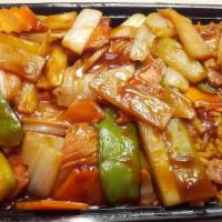 Mixed Vegetable With Brown Sauce · 