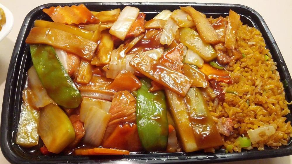 Mixed Vegetable With Brown Sauce · 