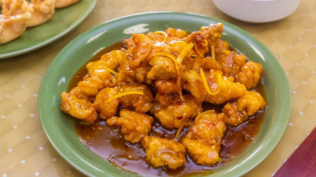 General Tso'S Chicken · Hot & Spicy. Chunks of chicken stir-fried with our chef's spicy hot sauce