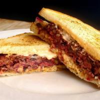 Patty Melt · Our black bean patty with grilled onions, BE-Hive smokehouse cheddar cheese, thousand island...