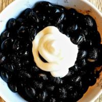 Black Beans · Gluten-free. With vegan sour cream.