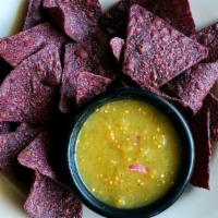 House Salsa Verde · Gluten-free. With chips.