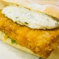 Fish-Less Fish Sandwich · 