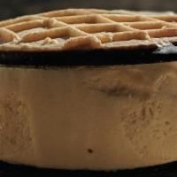 Ice Cream Sandwich · tillamook creamy ice cream waffle cone sandwiches.  three treats in one bite.  smooth, delic...