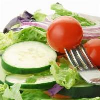 House Salad (Gf/V) · Lettuce, Cucumber, Tomato, Onions and Ranch Dressing