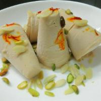 Kulfi Malai · Indian ice cream made with milk ,cashew & almond  nuts.