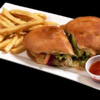 Tortas · Bolillo bread , prepared with beans , sliced tomato , onions , mayo , jaleño peppers ,avocad...
