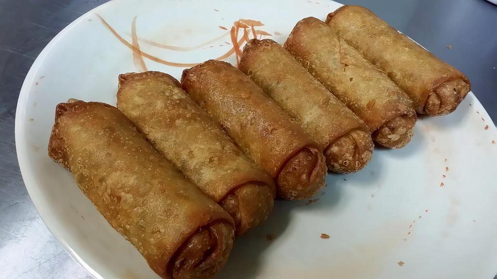Egg Roll · The large order egg roll automatically comes with a small sweet & sour sauce.