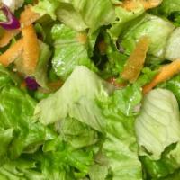Garden Salad · Vegan, gluten free. Lettuce, Cabbage & Carrots.