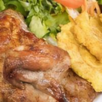 1/4 Chicken Combo - White · Breast & wing, served with (2) regular sides and dipping sauces. Premium sides extra.