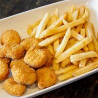 Chicken Nuggets Combo (12) · Twelve pieces. Include a small fries.
