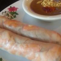 Shrimp & Pork Spring Rolls
 · 