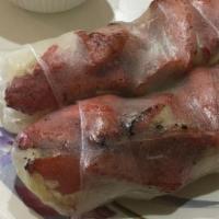 Grilled Beef / Pork / Shrimp Spring Rolls · 