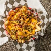 Jalapeno, Bacon & Cheese Fries · 