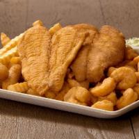 Flounder & Shrimp · wild-caught, sustainable fried flounder & shrimp. we recommend pairing our retro crinkle fri...