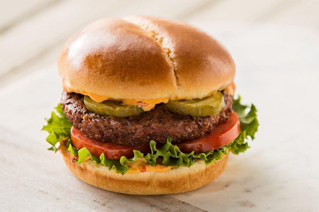 The Beyond Burger® · revolutionary plant-based Beyond Burger® . lettuce, tomato, pickles & chipotle mayo