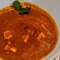 Goan Prawn Curry · Jumbo prawns, goan style coconut-chili sauce, kokum essence.