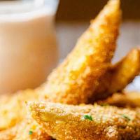 Fried Pickles · Served with ranch