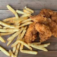 4Ct Chicken Tenders · A four count of our tender free-range chicken hand-breaded and fried to perfection! served w...