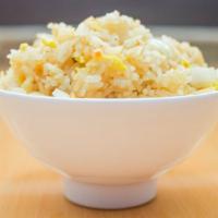 Hibachi Rice ( No Meat) · Plain Hibachi Fried Rice with no meat