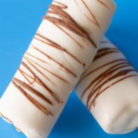 Chocolate Covered Twinkies · A classic favorite, Twinkies, dipped in milk or white chocolate.