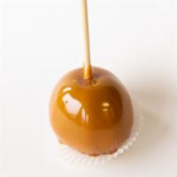 Carmel Apple · A classic granny smith apples dipped in our signature caramel sauce.