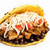~ 1 Grilled Chicken Arepa · Combine the best grilled chicken with the ingredients of your choice
