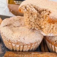Cinnamon & Sugar Donut Muffins · (2) Deliciously healthy, gluten-free, and keto-friendly, this delight is loaded with fresh-b...