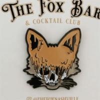 The Fox Mural Enamel Pin · 