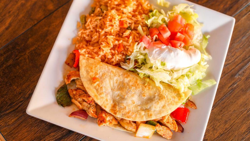 Lunch Seafood Chimichanga (1) · One shrimp and crab meat with celery, tomato, onions your choice of rice or beans and crema salad.
