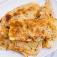 Grilled Chicken Quesadilla · A 12